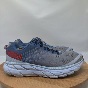 Hoka One One Clifton 6- Womens- Size 7.5- Gray- [1102873]- Running Shoes
